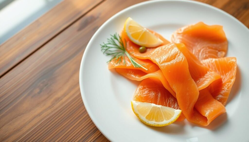 smoked salmon