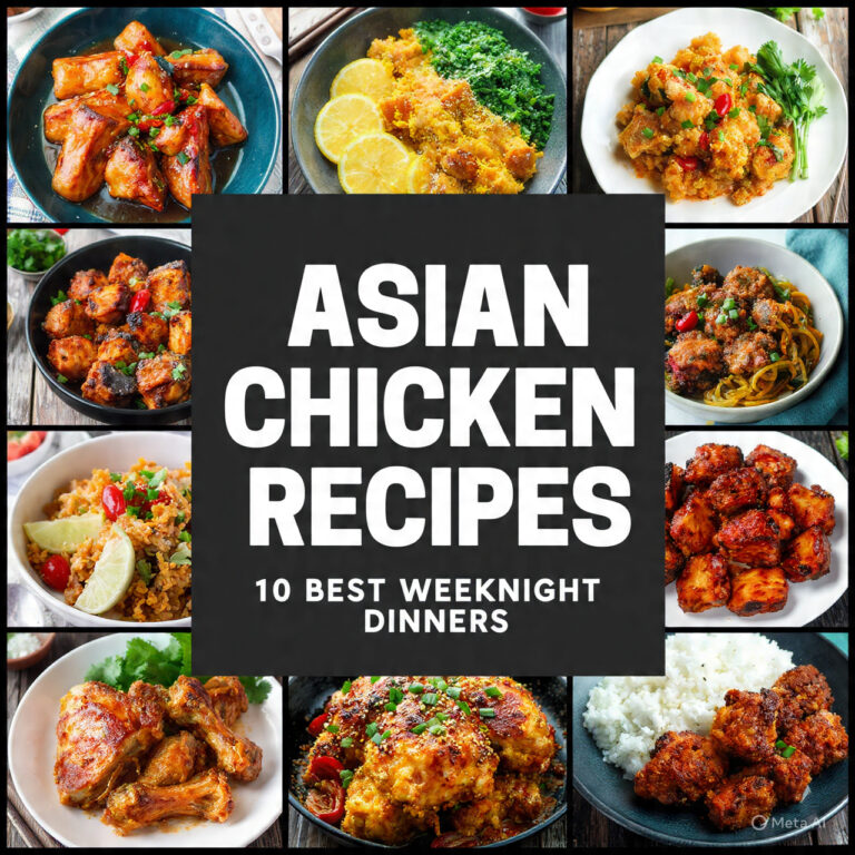 Asian Chicken Recipes: 10 Best Weeknight Dinners