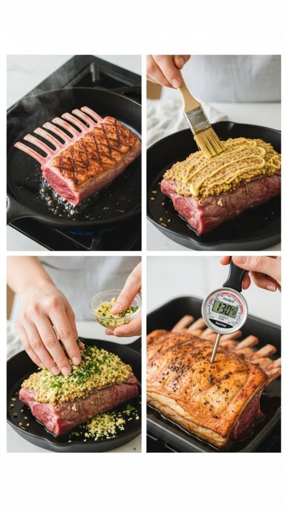 How to Make Herb-Crusted Rack of Lamb: Step-by-Step