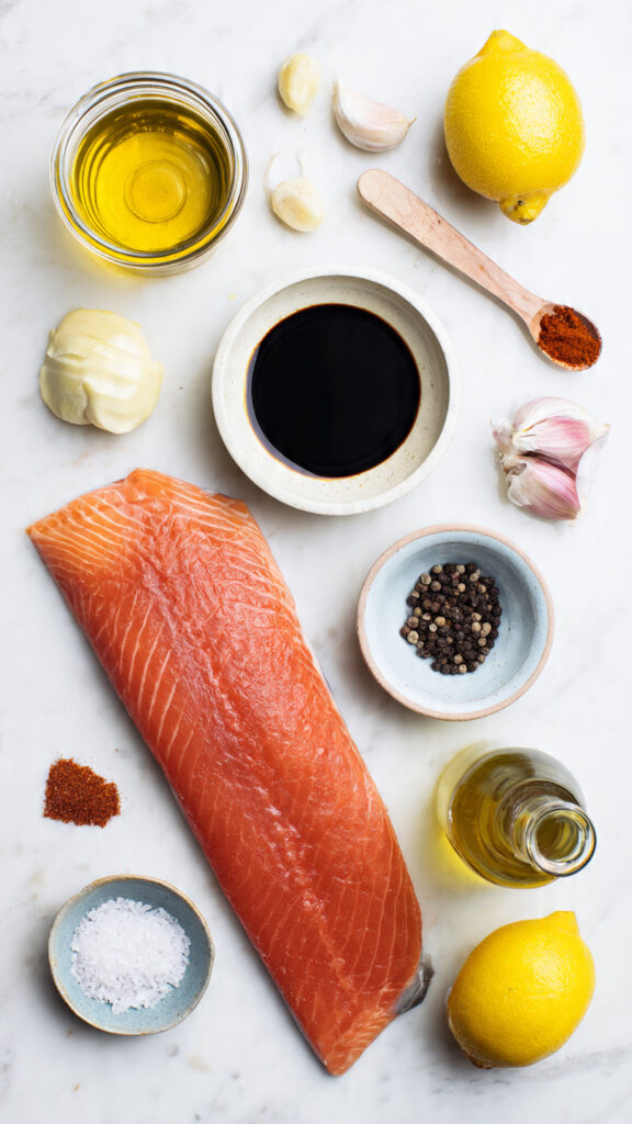 Ingredients for Salmon Bites Recipe