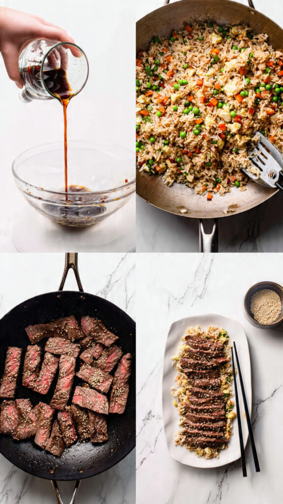 How to Make Hibachi Beef & Rice: Step-by-Step