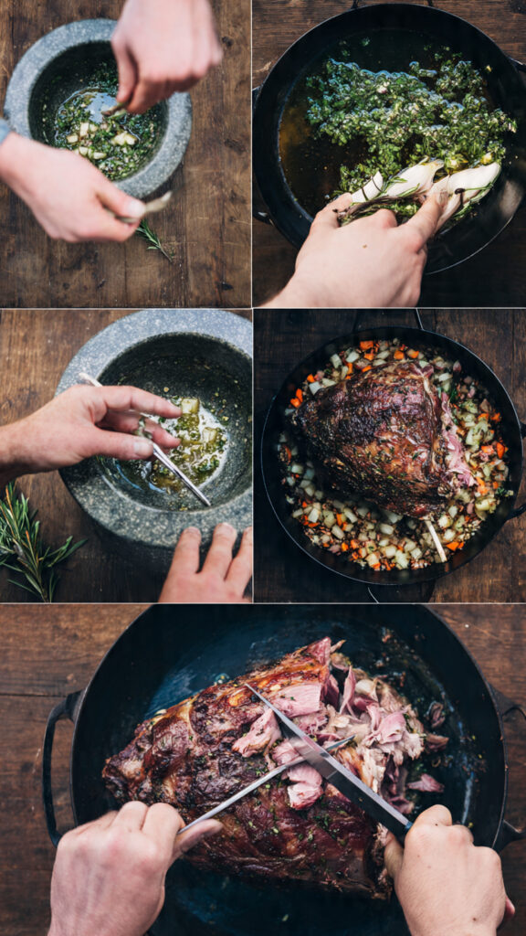 Ingredients for a Perfect Roast Lamb Shoulder