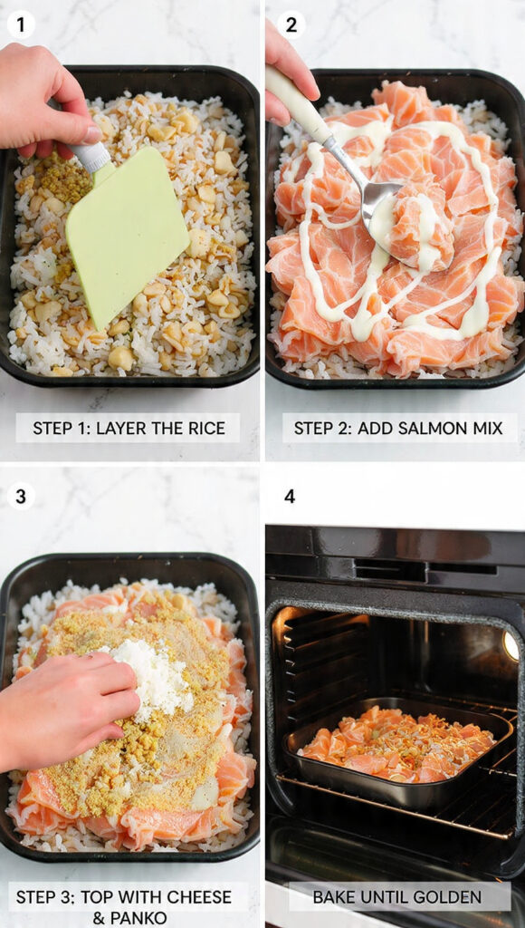 How to Make a Salmon Sushi Bake Recipe