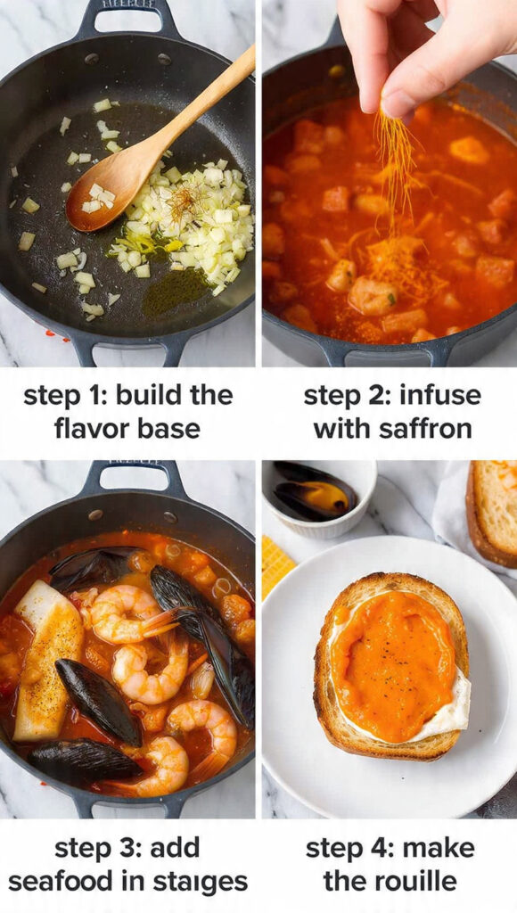 How to Make a Seafood Bouillabaisse Recipe
