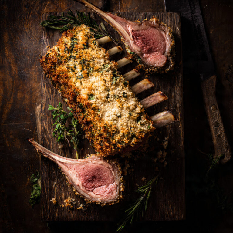 Herb-Crusted Rack of Lamb: 3 Simple Steps to Juicy