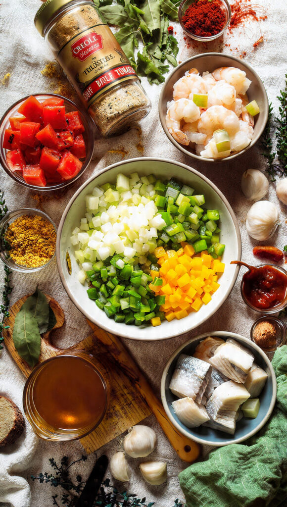 Essential Ingredients for Seafood Creole Recipe