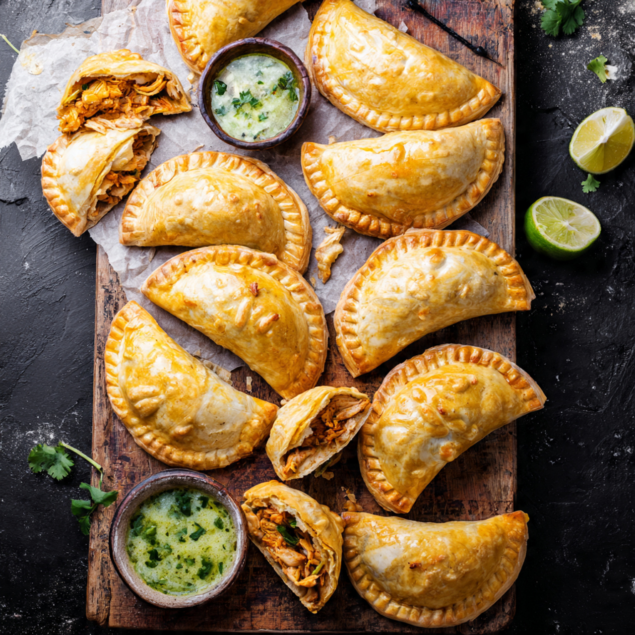 The Perfect Flaky Chicken Empanada
