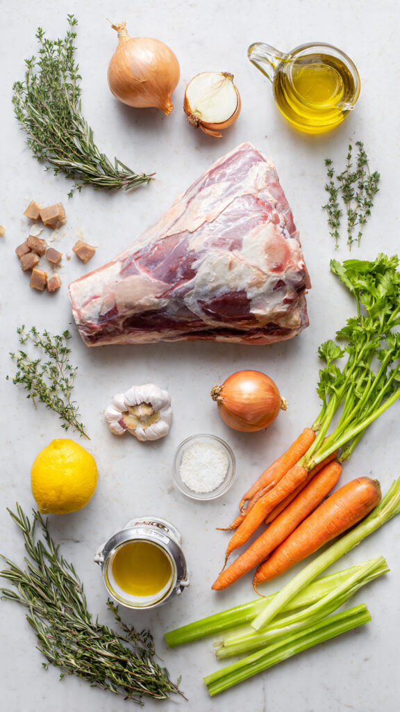 Ingredients for a Perfect Roast Lamb Shoulder
