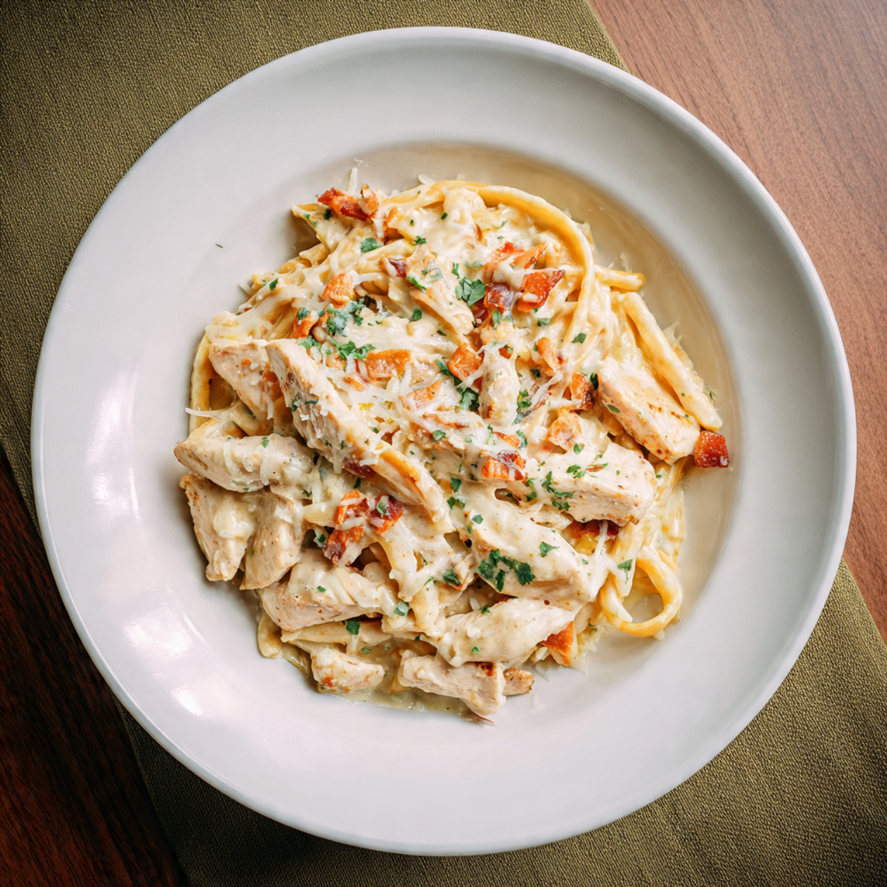 Monterey Chicken Pasta - Final Dish