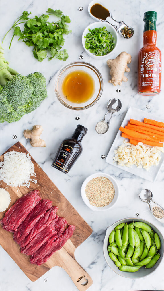 Hot Honey Beef Bowl Ingredients - Everything You Need
