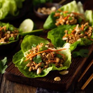 Turkey Lettuce Wraps - Fresh and Flavorful Asian-Inspired Meal