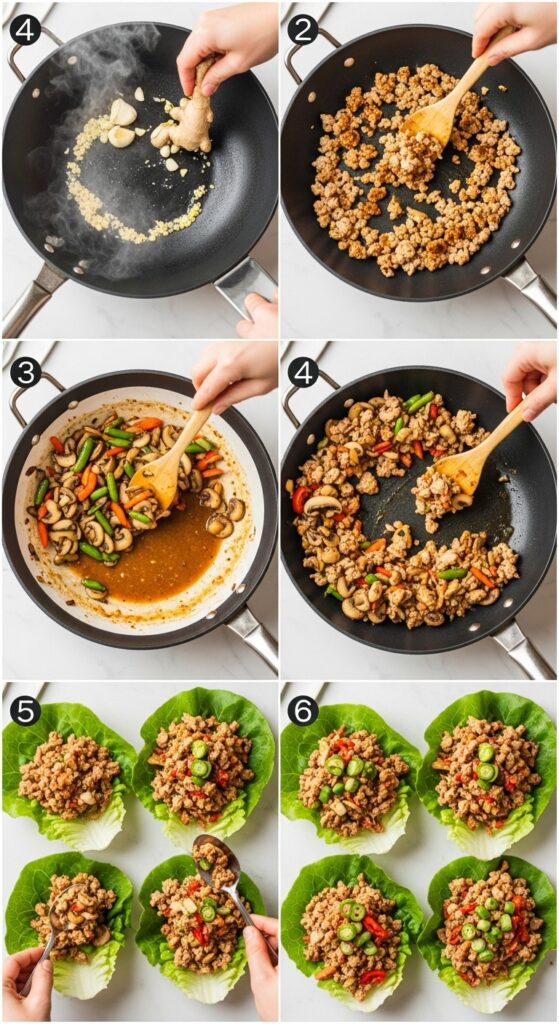 How to Make Turkey Lettuce Wraps - Step by Step Guide
