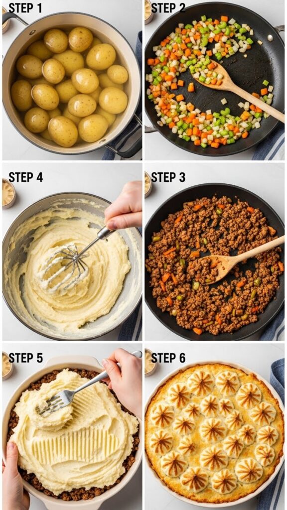 Shepherd's Pie Recipe - Easy Step-by-Step Guide
