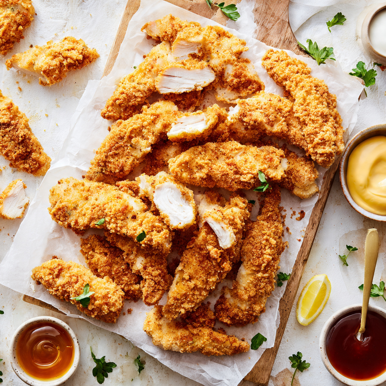 Ingredients for Crack Chicken Tenders