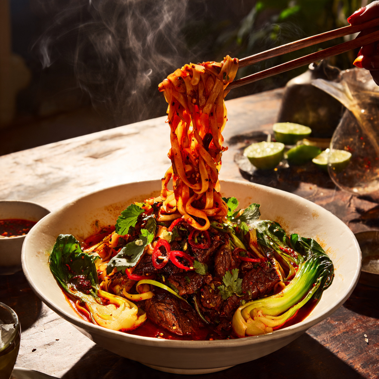 Spicy Beef Noodles Recipe - Bold Restaurant-Style Flavors