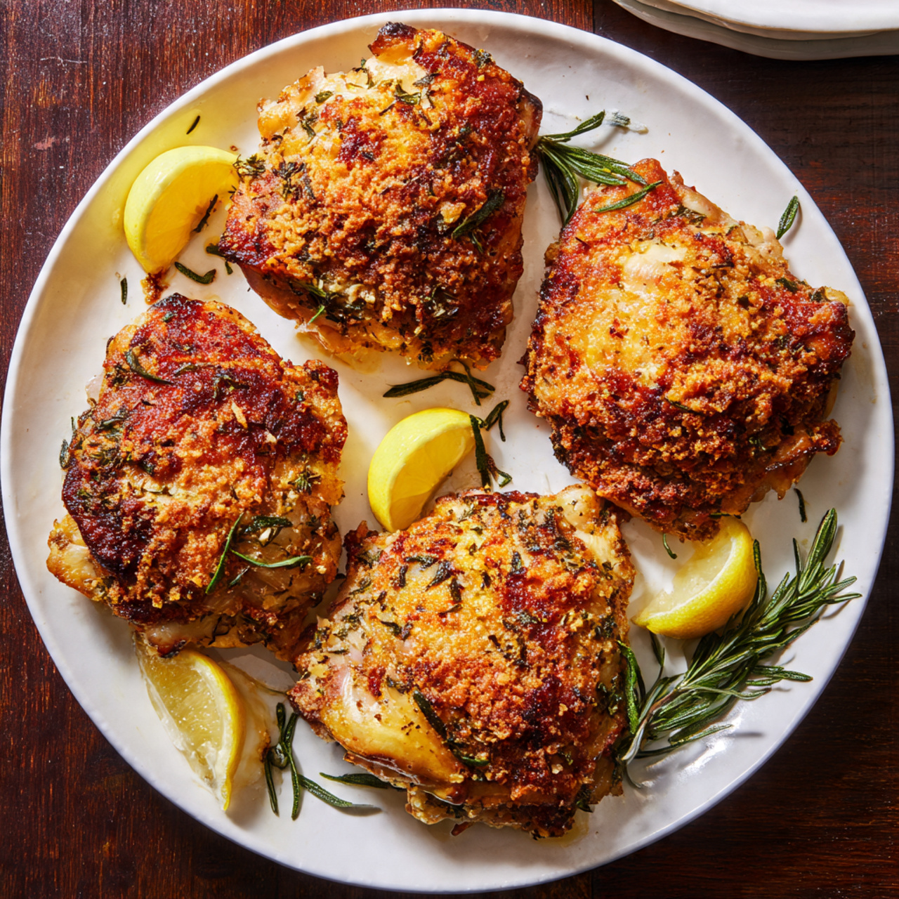 Bobby Flay's Chicken Thighs Recipe - Final Dish