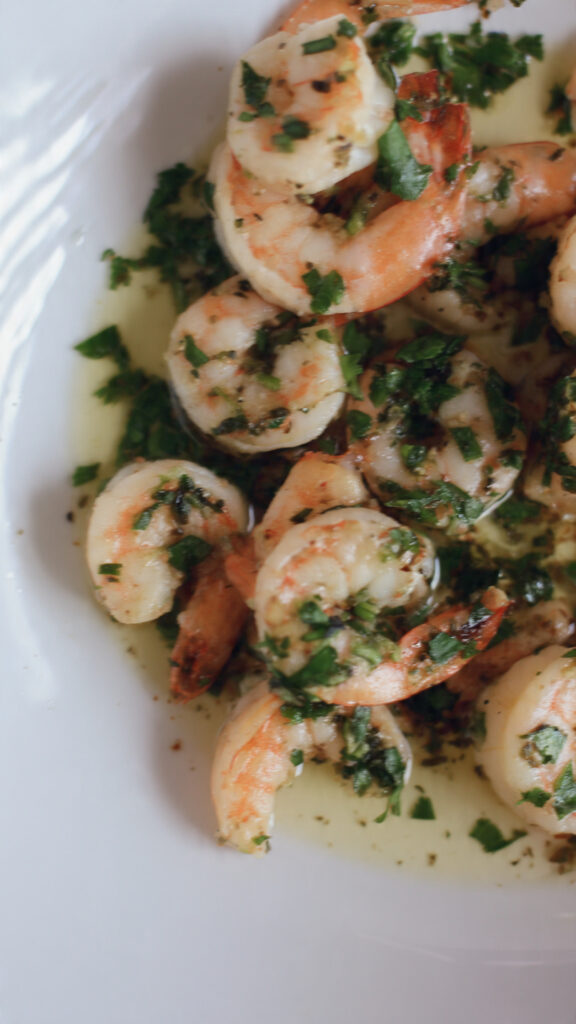 Cilantro Lime Shrimp Scampi Recipe Step-by-Step Visual Cooking Guide