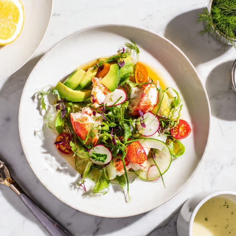 Elegant Gordon Ramsay Lobster Salad Plated to Perfection