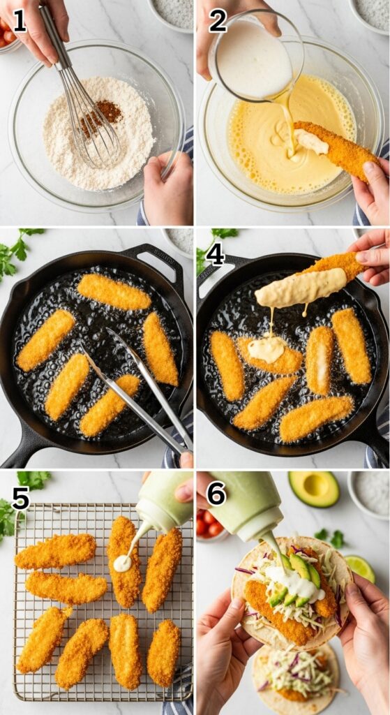 Crispy Fish Tacos Ingredients - Everything You Need