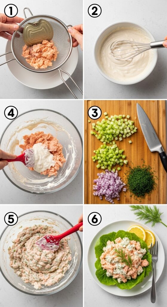 How to Make Canned Salmon Salad - Complete Step-by-Step Guide
