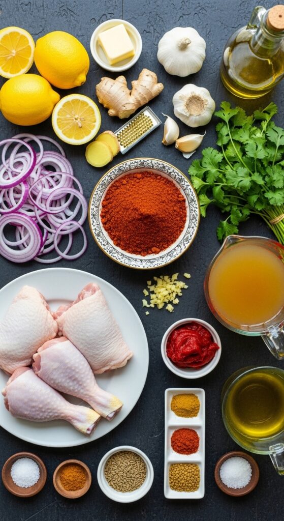 Essential Ingredients for Ethiopian Berbere Chicken