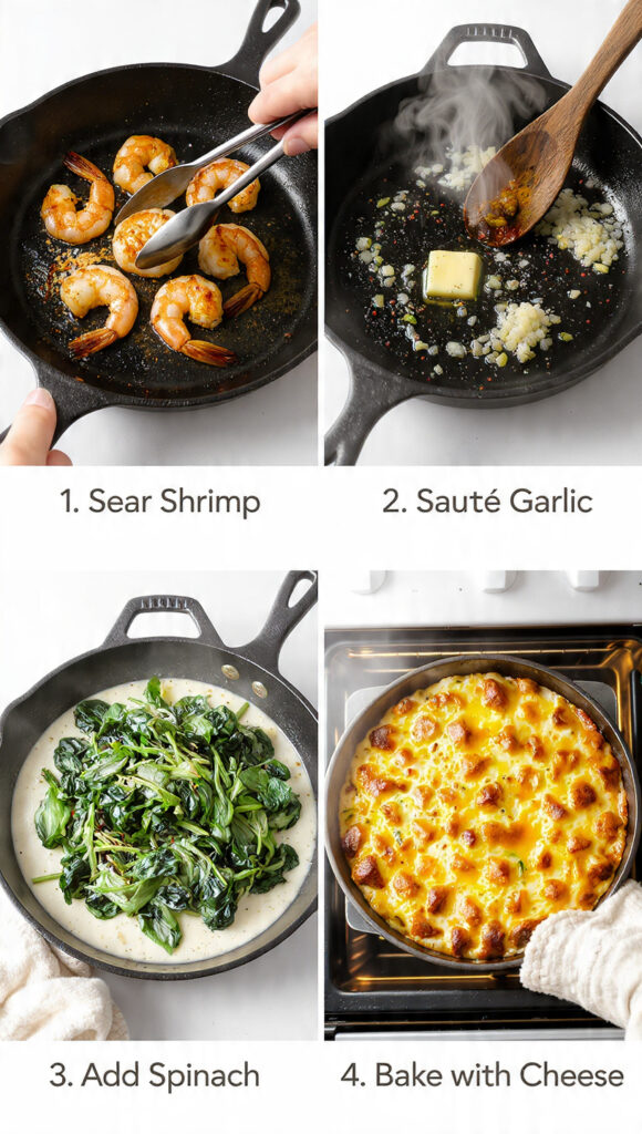 How to Make Garlic Butter Shrimp Bake