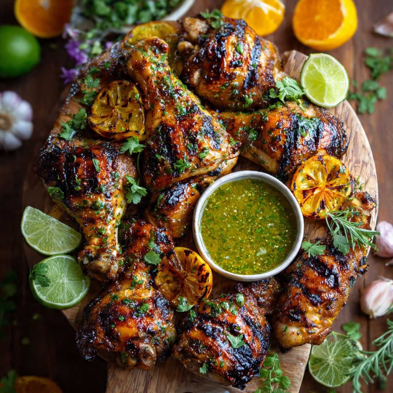Juicy Grilled Mojo Chicken with Citrus Marinade
