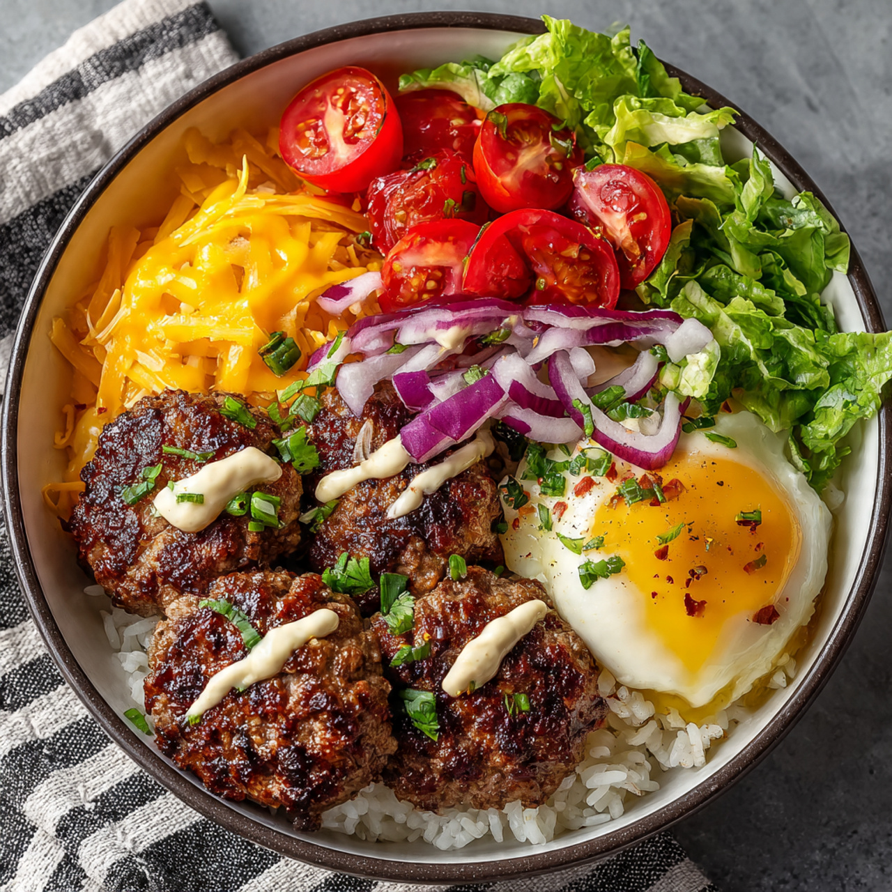 Delightful Burger Bowls Recipe - Low-Carb Comfort Food Perfection