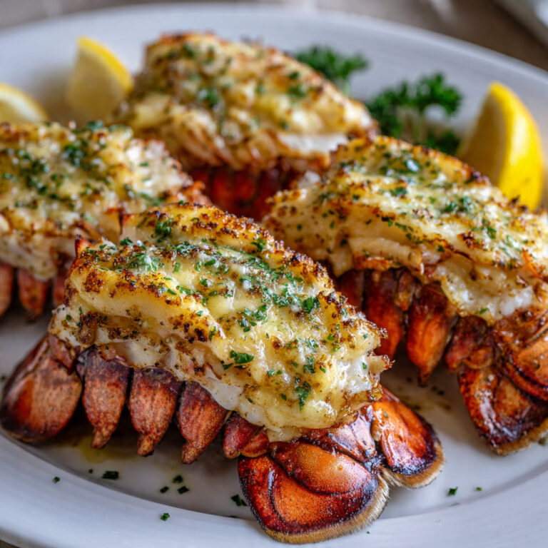Garlic Butter Lobster Tail Recipe – Oven Broiled