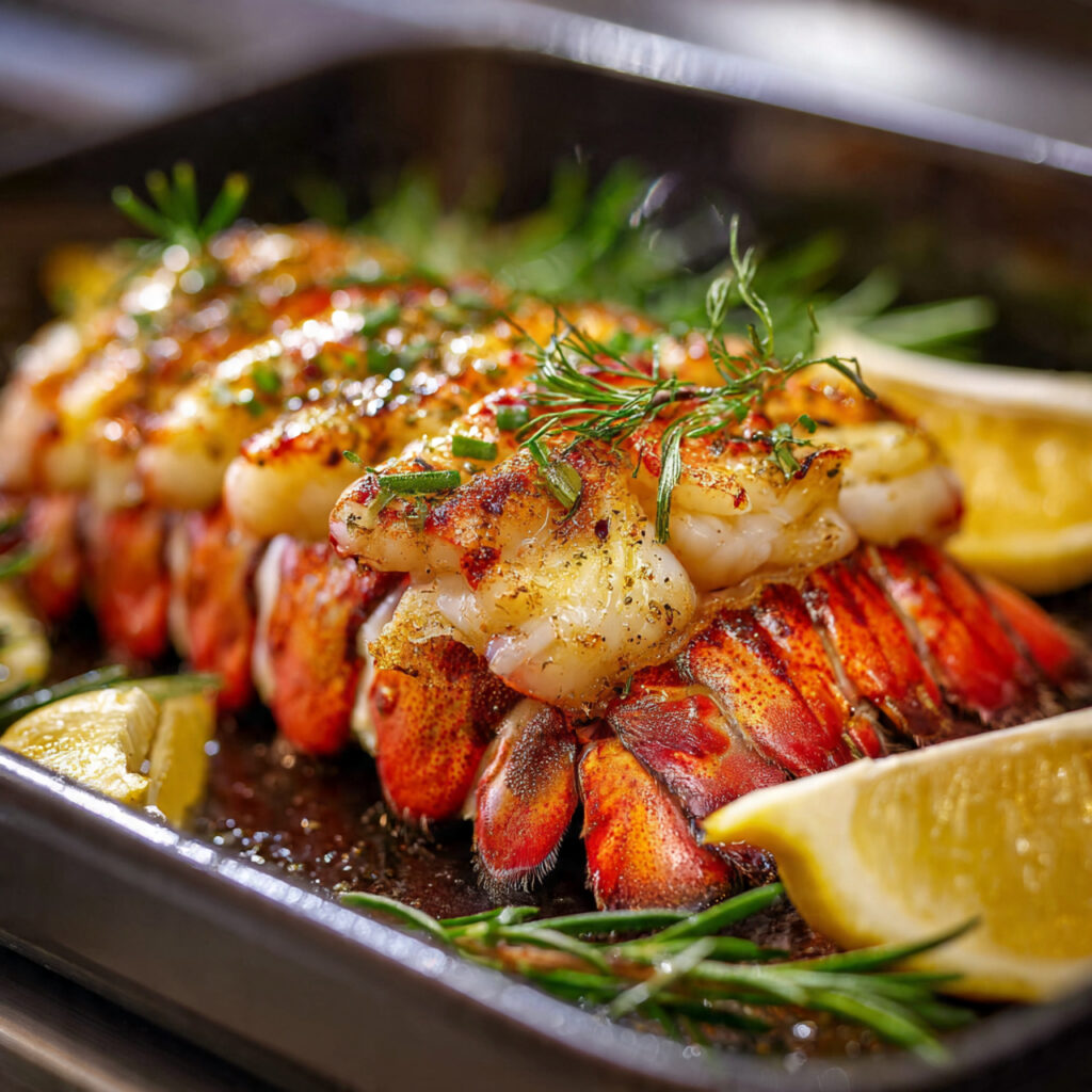 Oven Baked Lobster Tail