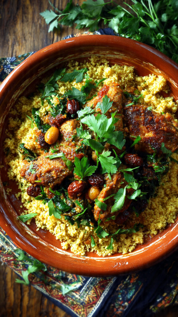 How to Make Moroccan Chicken Couscous Bowl – Complete Cooking Steps Guide