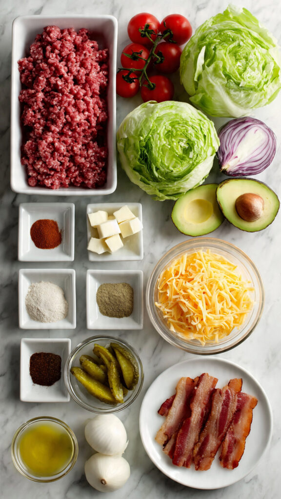 Delightful Burger Bowls Recipe Ingredients - Everything You Need for Success