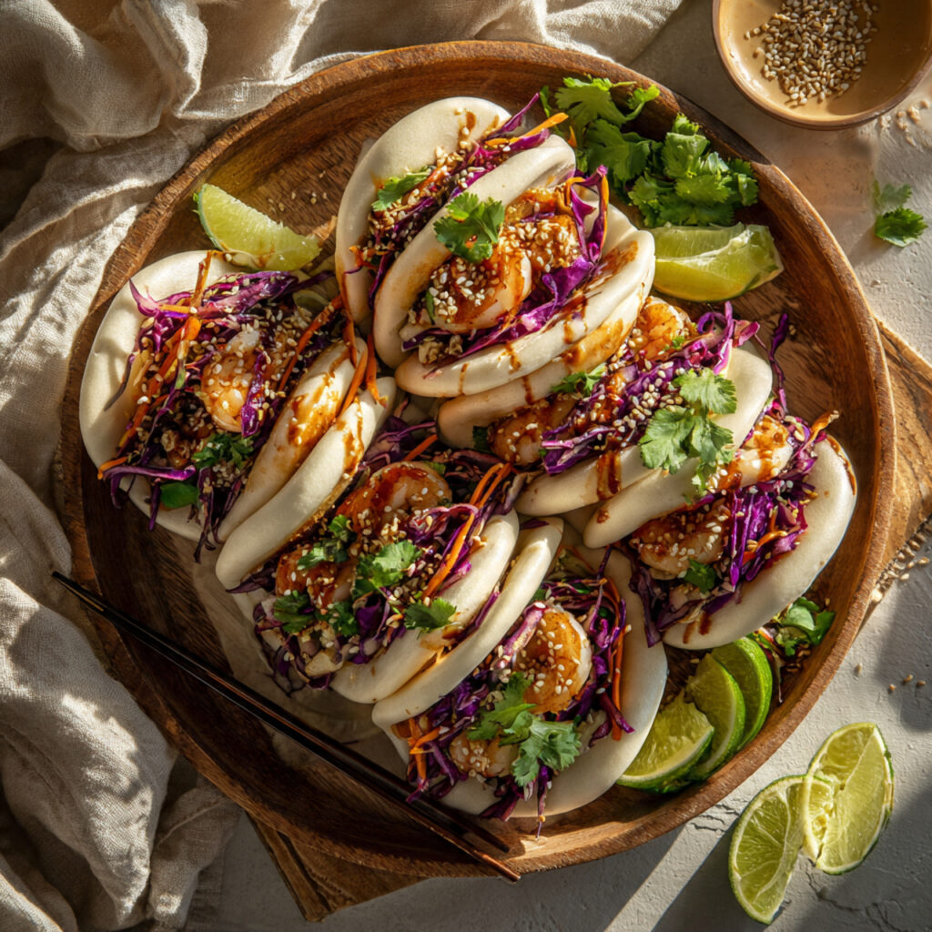 Seafood Tacos & Bao – Fresh & Flavor-Packed Fusion Bites