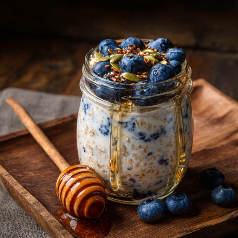 Blueberry Overnight Oats Recipe for a Fresh Start