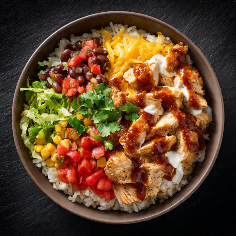 Chicken Taco Bowl Fresh Flavorful Lunch Idea