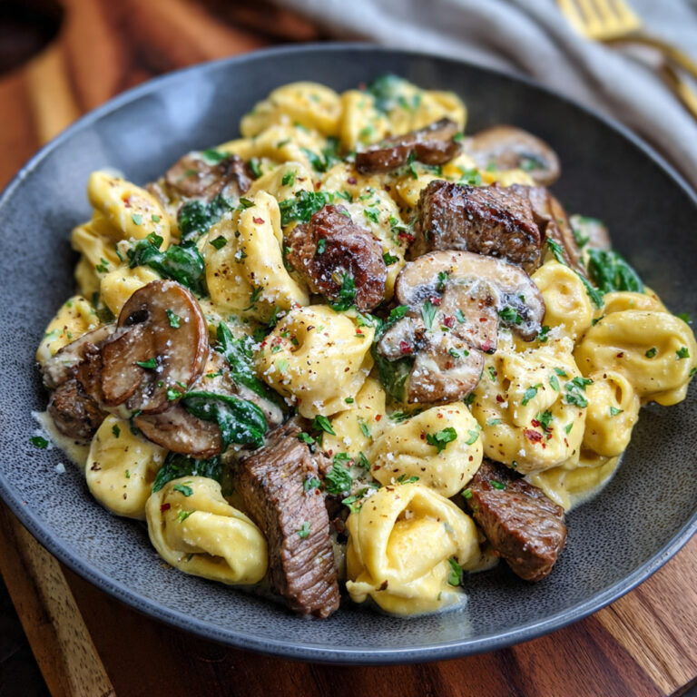 Creamy Steak Tortellini – Rich & Comforting Pasta Dinner
