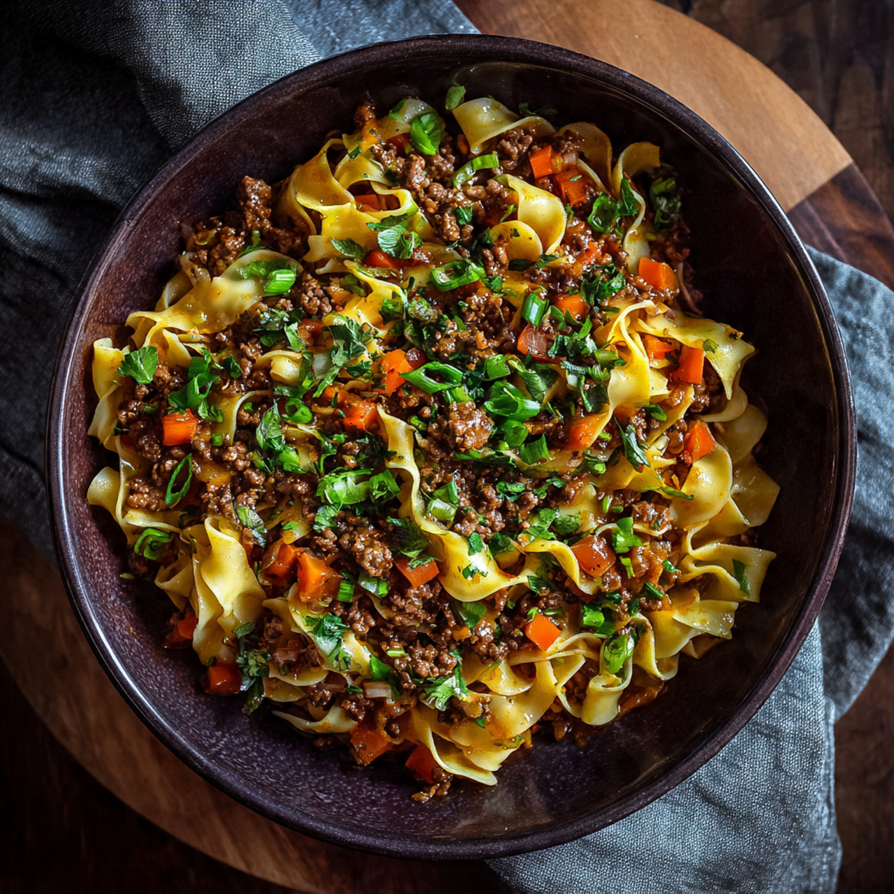 Ground Beef Noodles Quick Comfort Dinner