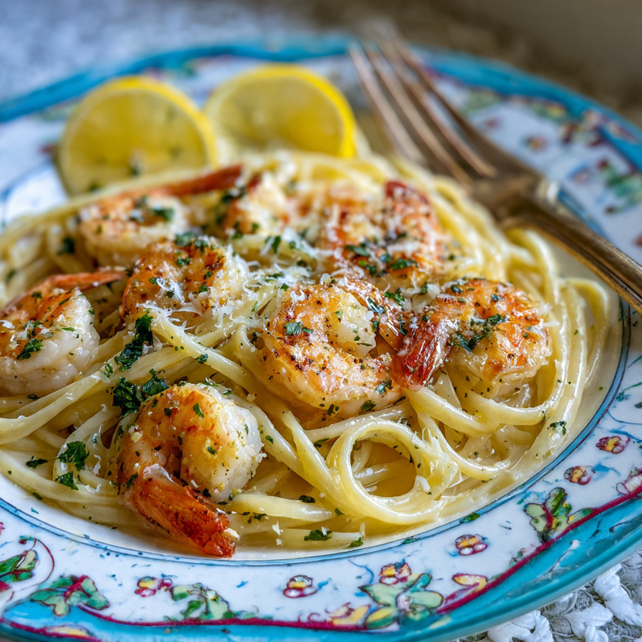 Classic Shrimp Scampi Pasta Recipe with Lemon Butter