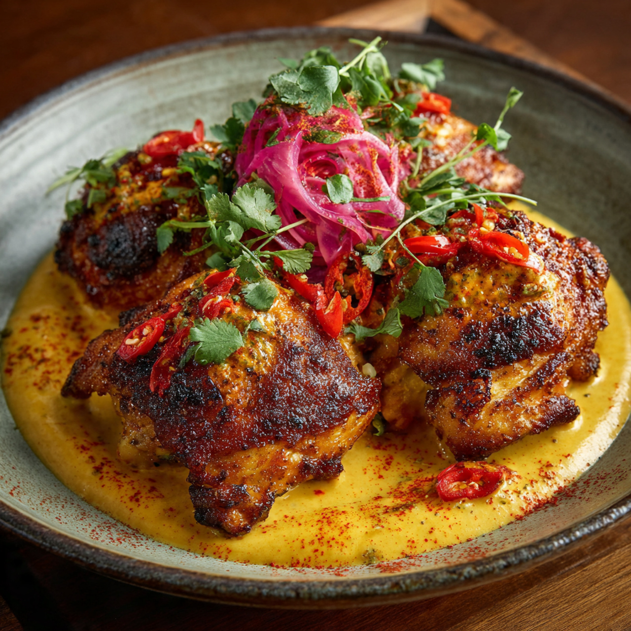 Spicy Peruvian Chicken with Aji Amarillo