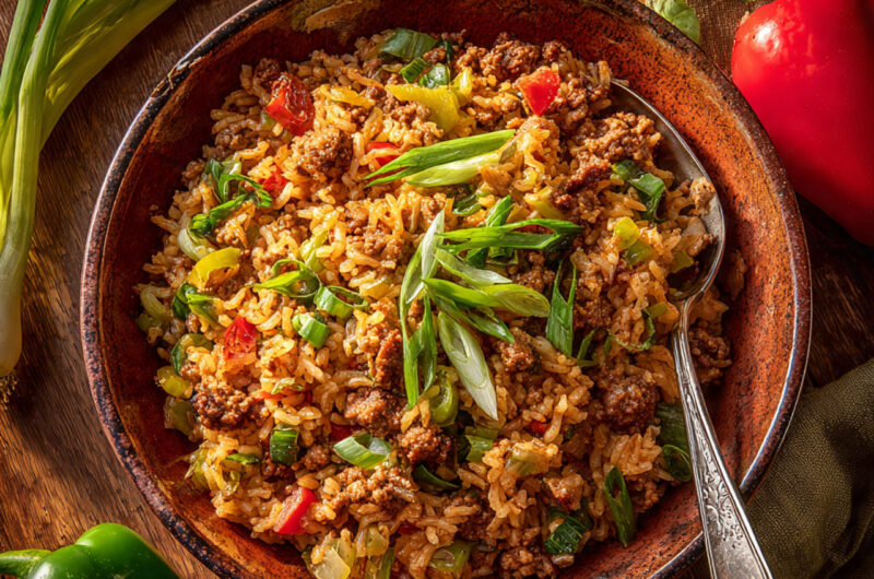 Dirty Rice Recipe – Spicy, Savory & Southern Classic