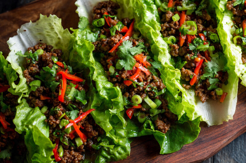 Beef Lettuce Wraps Recipe – Healthy, Low-Carb & Delicious