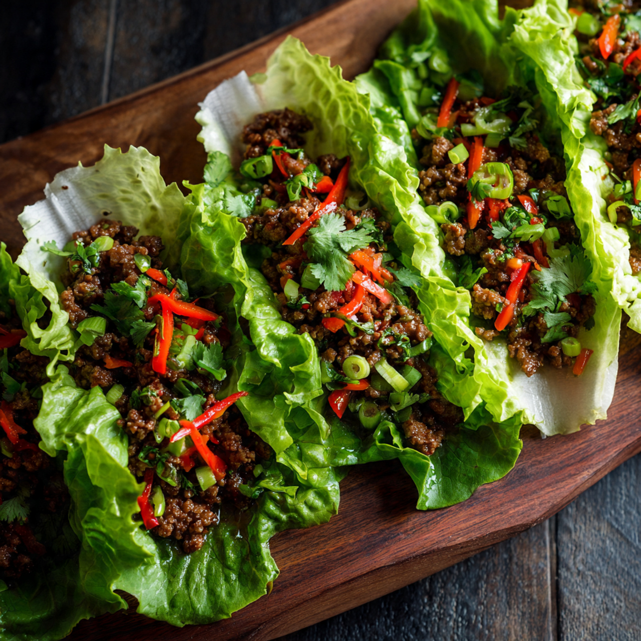 Beef Lettuce Wraps Recipe