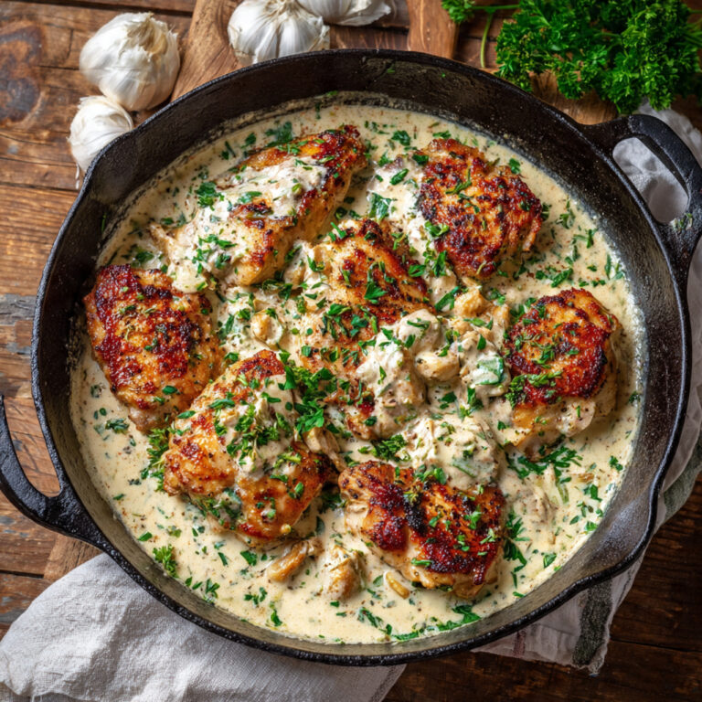 Creamy Boursin Chicken Recipe