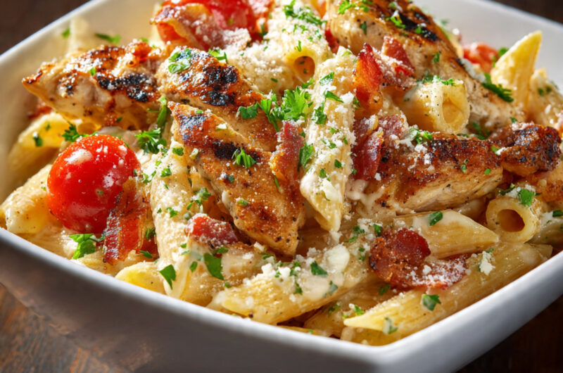 Creamy Ranch Chicken Pasta Recipe