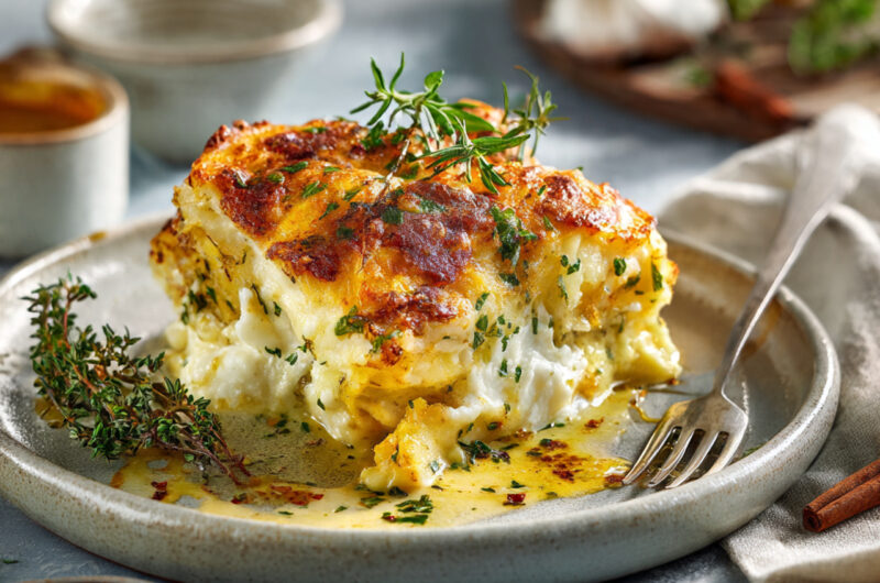 Comfort Food Alert: The Ultimate Cheesy Potato Topped Fish Pie
