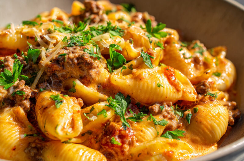 Best way to grow 5-Minute Ground Beef and Shells with Tomato-Cream Sauce