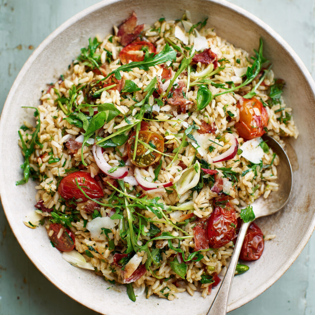 Italian Brown Rice Salad Recipe