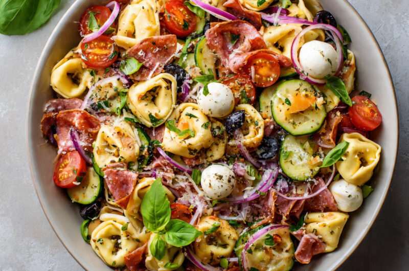 Best way to enjoy 5-star Italian Tortellini Pasta Salad