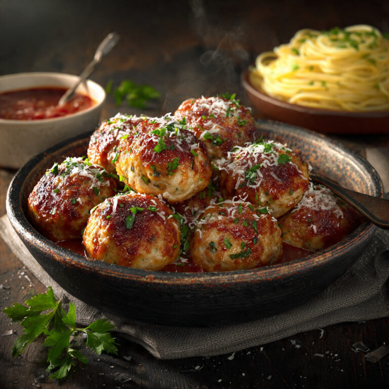 Baked Turkey Meatballs Recipe – Healthy, Juicy & Easy Dinner