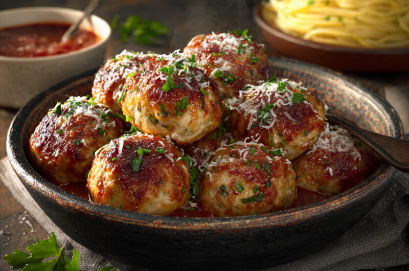 Baked Turkey Meatballs Recipe – Healthy, Juicy & Easy Dinner